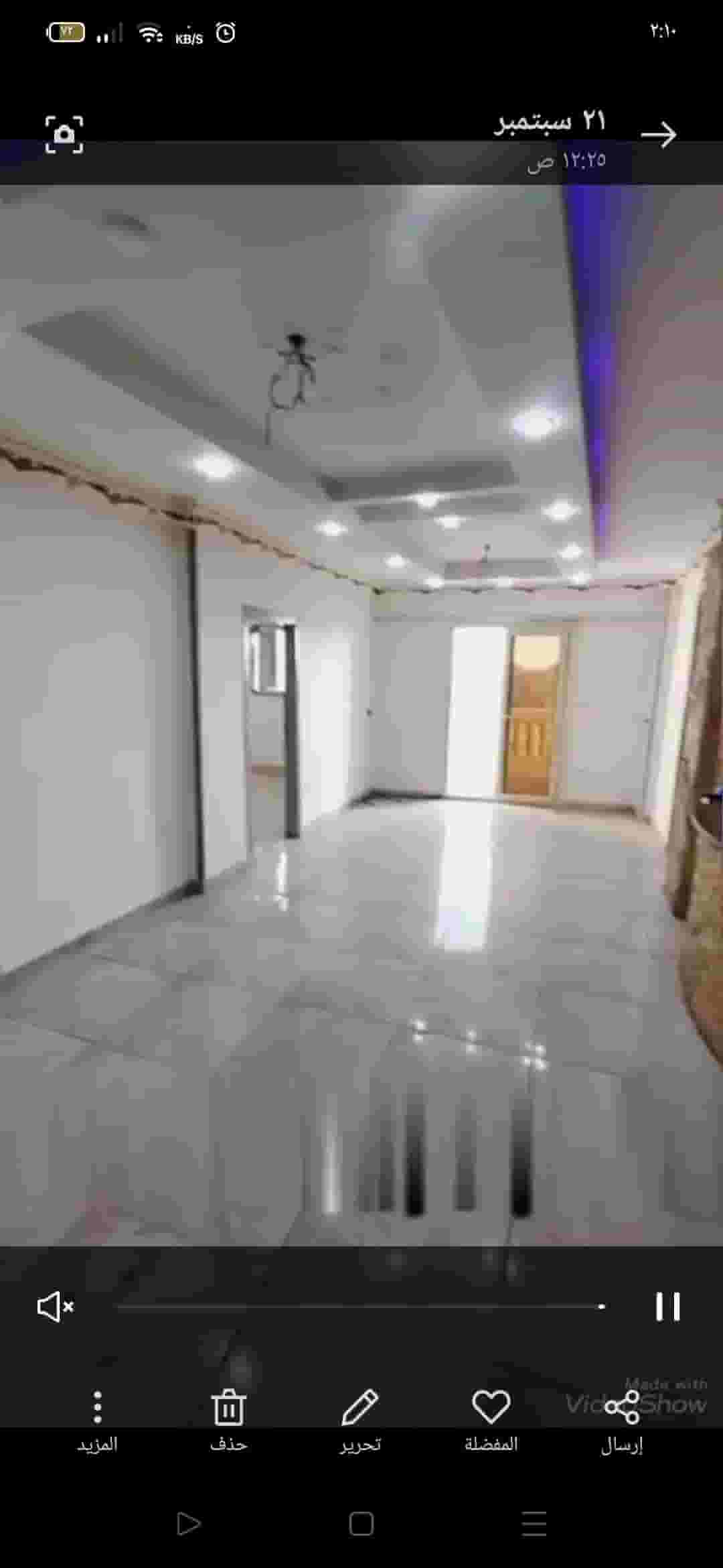 Apartment (130 m) for rent on a main street, Street 45, direct before me, next to Uqba Bin Nafea Hospital